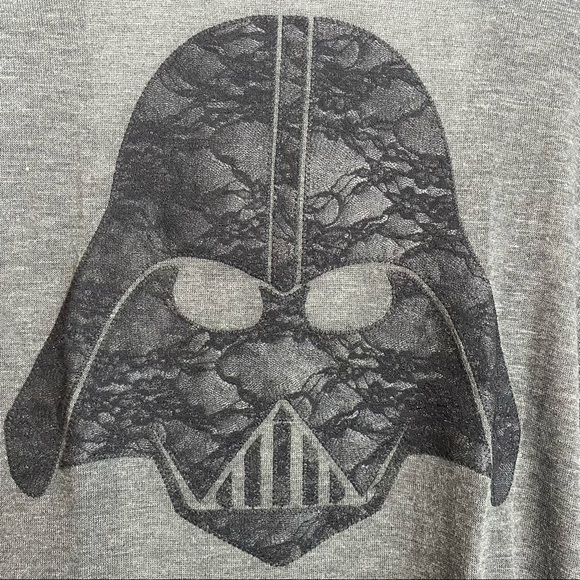 Star Wars Darth Vader Black Lace Dolman Cardigan - Picture 5 of 11